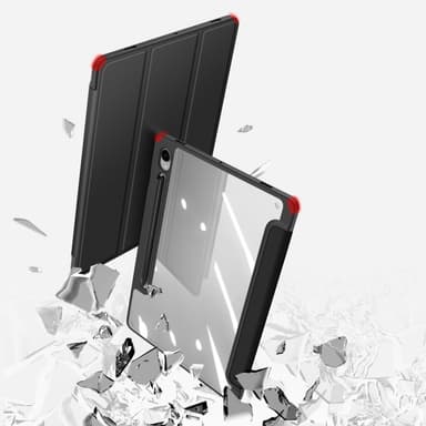 DUX DUCIS Samsung Tab S10 FE TOBY Series Trifold Fodral - Svart