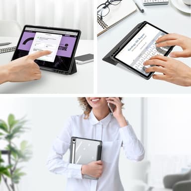 DUX DUCIS Samsung Tab S10 FE TOBY Series Trifold Fodral - Svart