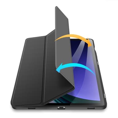 DUX DUCIS Samsung Tab S10 FE TOBY Series Trifold Fodral - Svart
