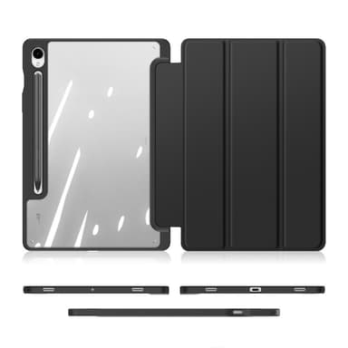 DUX DUCIS Samsung Tab S10 FE TOBY Series Trifold Fodral - Svart