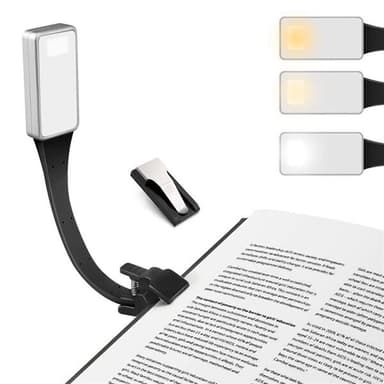 LED Läslampa med bokklämma