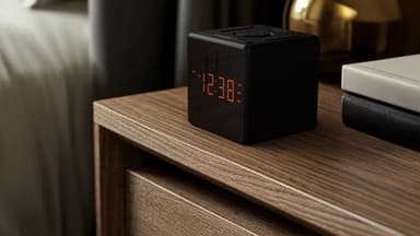 Philips R4500 digital klockradio (svart)
