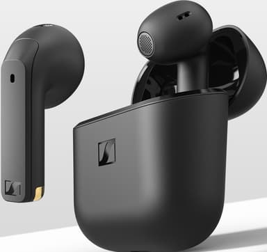 Sennheiser Accentum Open true wireless in-ear-hörlurar (svarta)