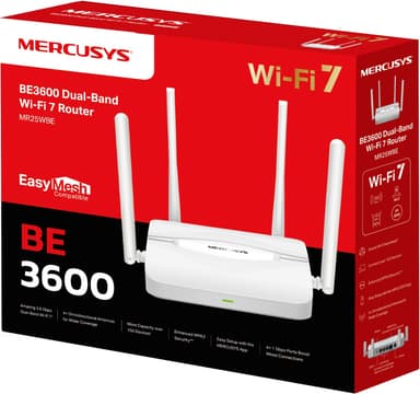 Mercusys MR25WBE WF7/BE3600 router