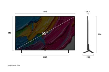 LG 65" QNED 80 4K QNED AI TV (2025)