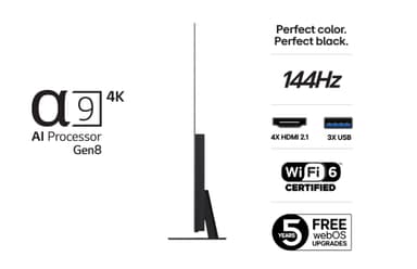 LG 83" OLED C 4K OLED evo TV (2025)