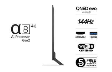 LG 65" QNED 85 4K QNED Edge MiniLED TV (2025)