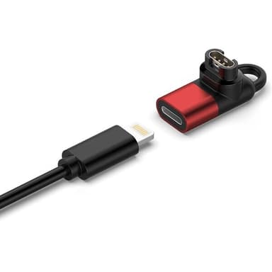 Laddningsadapter med lightning till Garmin-klockor