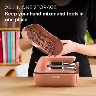 Kenwood Go handmixer HMP40.000RD (clay red)