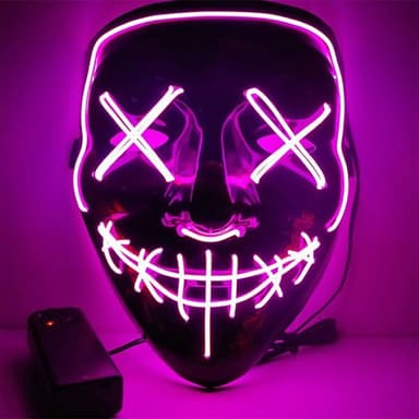 El wire purge led mask - Rosa