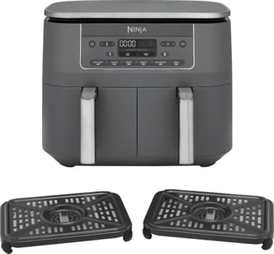Ninja Dual Zone Airfryer DZ100 (Gun metal grå)