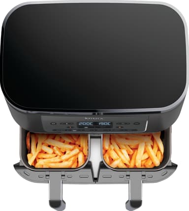 Ninja Dual Zone Airfryer DZ100 (Gun metal grå)