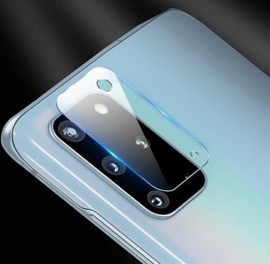 Linsskydd 2.5D härdat glas Bakre Kamera Samsung Galaxy S20+