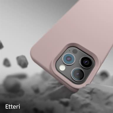 Etteri Silikonskal med MagSafe till iPhone 16 Pro - Ljusrosa