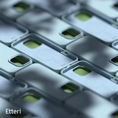 Etteri Silikonskal med MagSafe till iPhone 16 Pro - Ljusblå