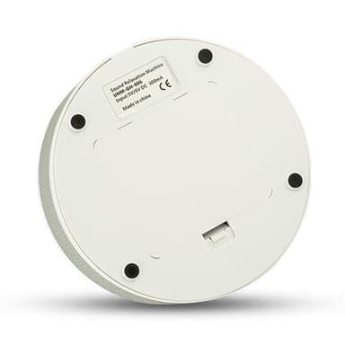 Sleep Easy White Noise Machine med 9 avkopplande ljudlägen