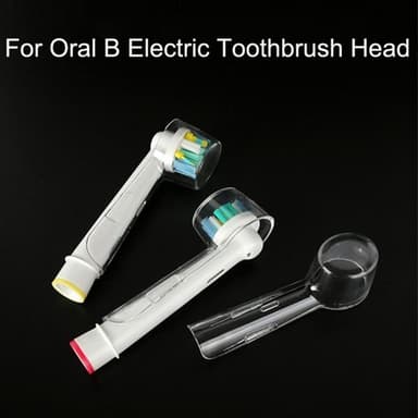 Tandborstskydd till Oral-B eltandborste – 5-pack skyddshuvuden i plast