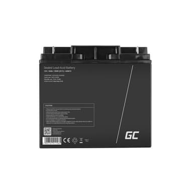 Green Cell AGM VRLA 12V 20Ah - AGM-teknik och VRLA-ventil