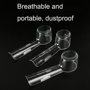 Tandborstskydd till Oral-B eltandborste – 5-pack skyddshuvuden i plast
