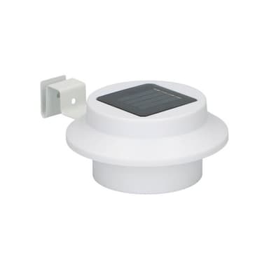 Solcellsdriven LED-lampa för staket – dekorativ, energisnål och enkel att montera