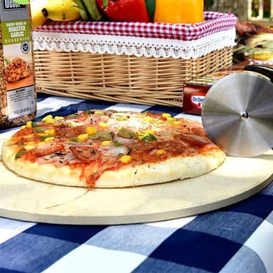 Rund Pizzasten 40,6cm