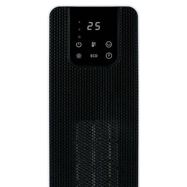 Keramisk värmefläkt från Alpina 800/2000W med digital kontroll