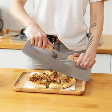 Pizzaskärare i Rostfritt Stål