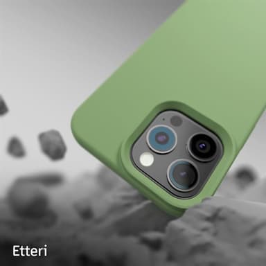 Etteri Silikonskal med MagSafe till iPhone  16 Pro Max - Grön