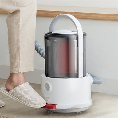 Deerma dammsugare med 800W motor och våt/torr sugkraft