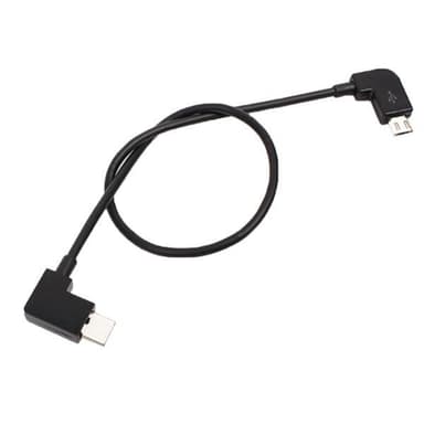 Micro-USB till USB-C-kabel för DJI Mavic Pro & Spark fjärrkontroll – 30 cm