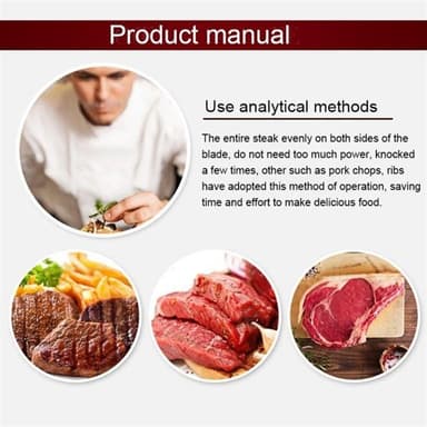 Tenderizer köttmörare köksredskap