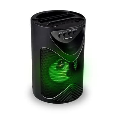 Dunlop Bluetooth-högtalare med FM-radio och mobilställ