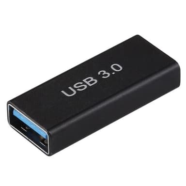 USB 3.0 konverterare hona–hona med guldförgyllda kontakter