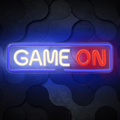 LED Neon Belysning - Game On