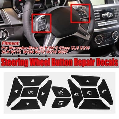 Reparationsdekaler för AC i Mercedes-Benz GLK350/C-Class CLS/C218/SLK/W172/W204K