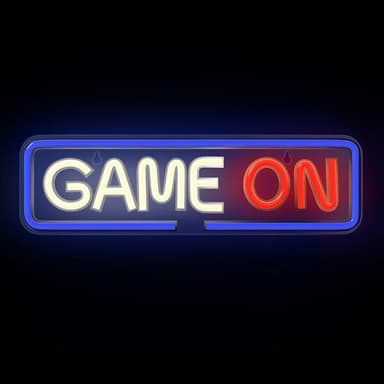 LED Neon Belysning - Game On