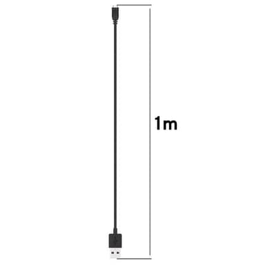 Laddkabel till Casio WSD-F20 - USB 1m - Svart