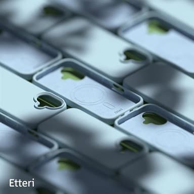 Etteri Silikonskal med MagSafe till iPhone 16 Plus - Ljusblå