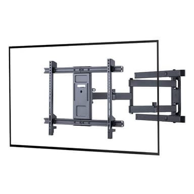 Väggfäste för 37-80"" TV-apparater med enkelarm