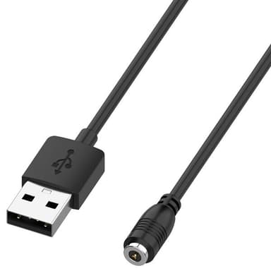 Laddkabel till Casio WSD-F20 - USB 1m - Svart