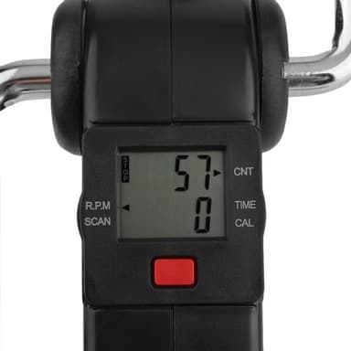 Hopfällbar pedaltränare med motstånd och display