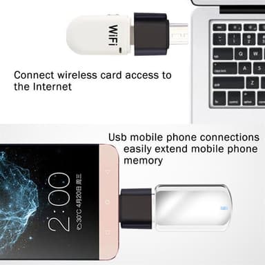 OTG-adapter USB Typ-C till USB 3.0 – kompatibel med smartphone och dator