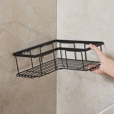 Hörnhylla till badrummet 2-pack