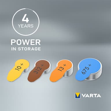 Varta 675 batterier för hörapparat 7042217 (6-pack)