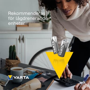 Varta Alkaline Bli 2 AAAA batteri (2 st)
