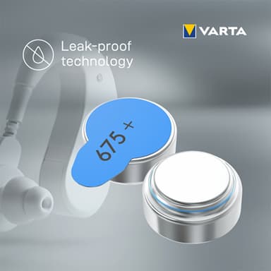 Varta 675 batterier för hörapparat 7042217 (6-pack)
