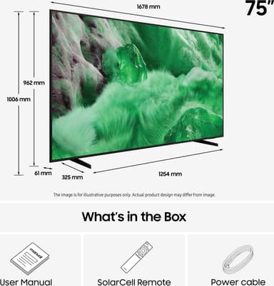 Samsung 75” Q7F3 4K QLED Smart TV (2025)