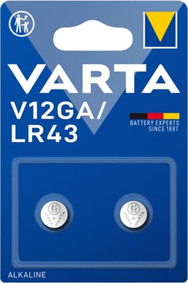 Varta V 12 Ga batteri (2st)