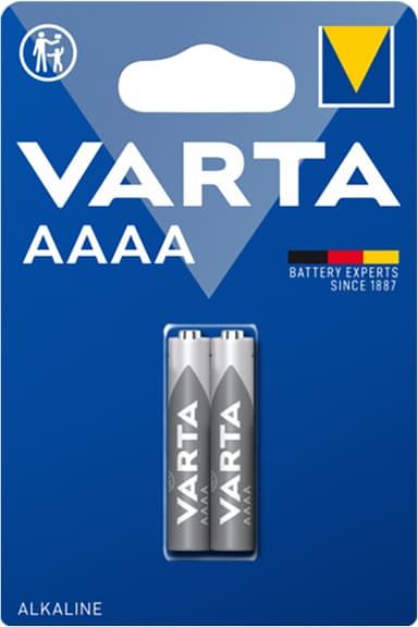 Varta Alkaline Bli 2 AAAA batteri (2 st)