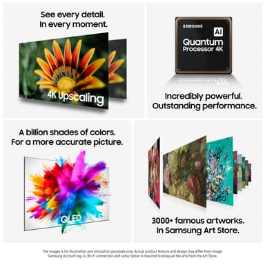 Samsung 50” Q7F 4K QLED Smart TV (2025)